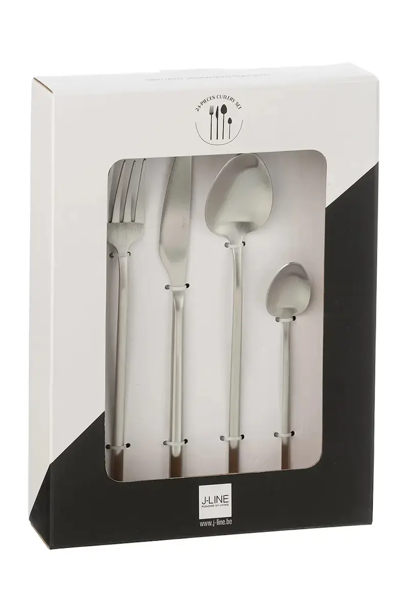 set di posate per 4 persone Grigio miniatura 2