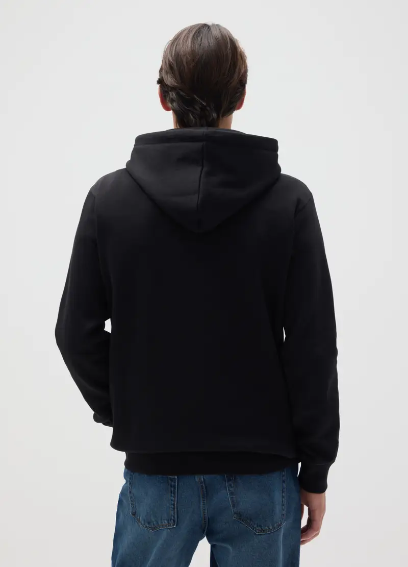 J MUSIC MATTER UOMO, Felpa In Misto Cotone Nera, Uomo, Nero, Taglia: M miniatura 2