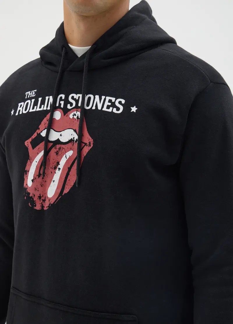 J MUSIC MATTER UOMO, Felpa In Misto Cotone Nera, Uomo, Nero, Taglia: M miniatura 3