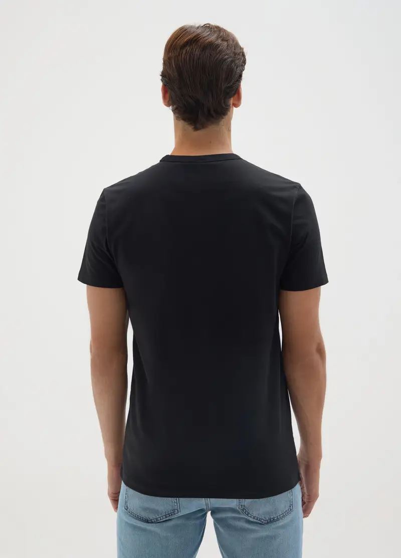 J MUSIC MATTER UOMO T-shirt Uomo Nero 1526793 miniatura 2