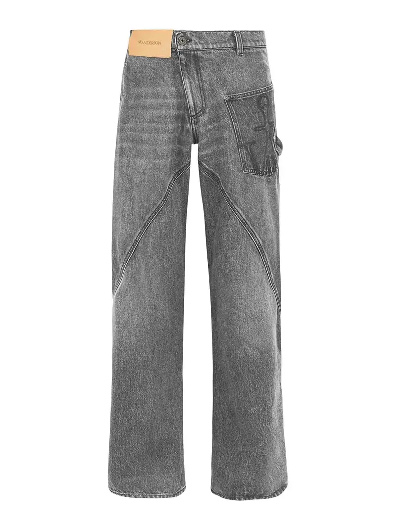 JW Anderson Jeans Grigio 4184991