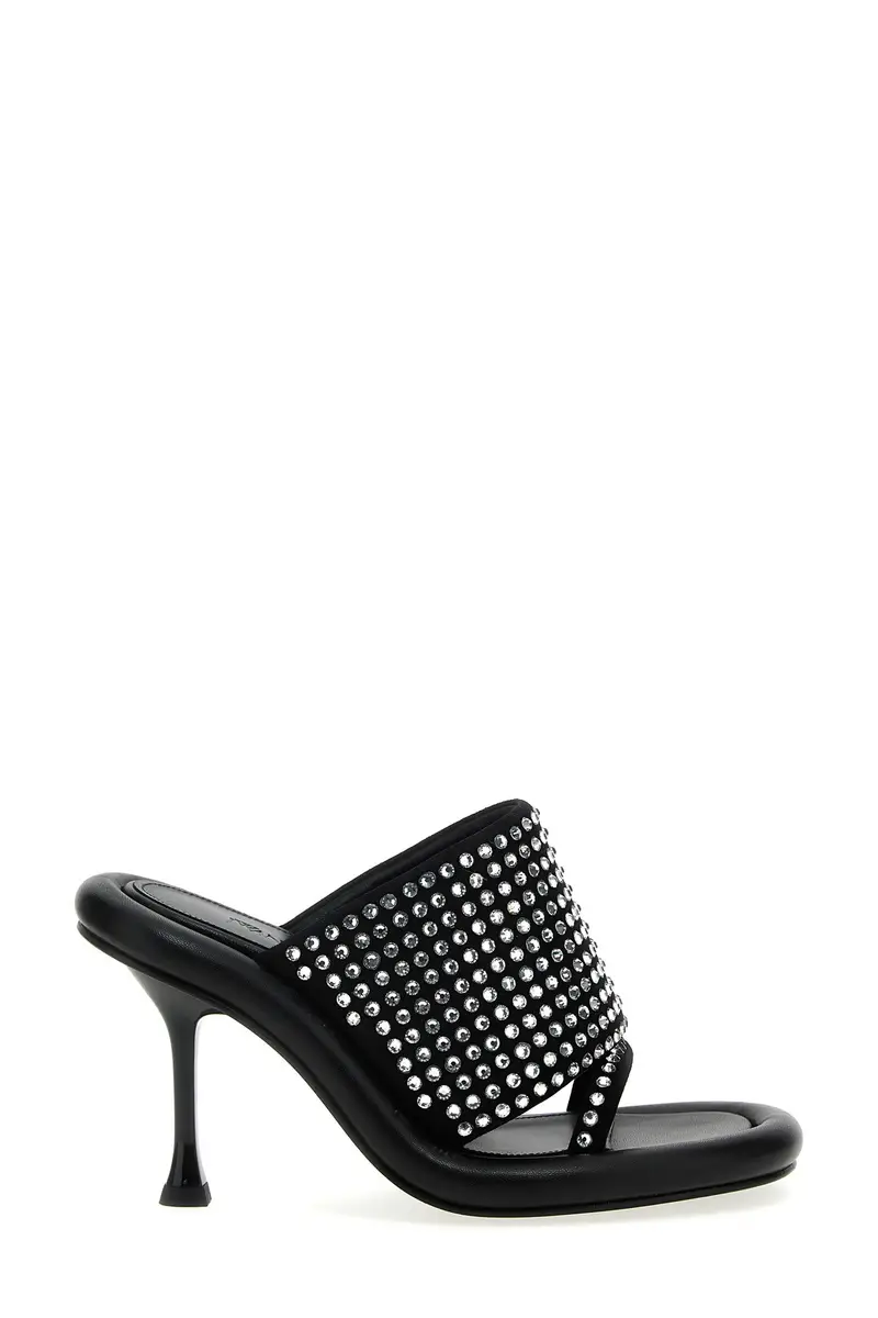 Mule Bumber Crystal Nero