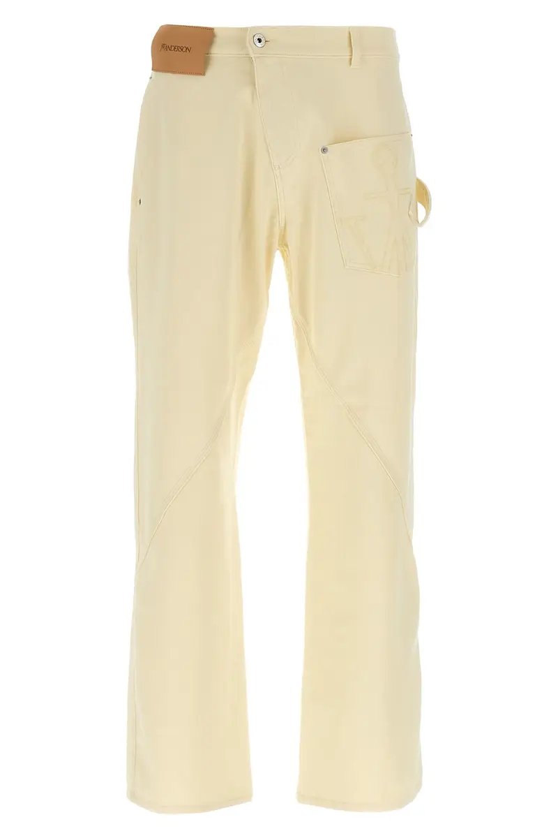 Pantalone 'Twisted Workwear' Giallo