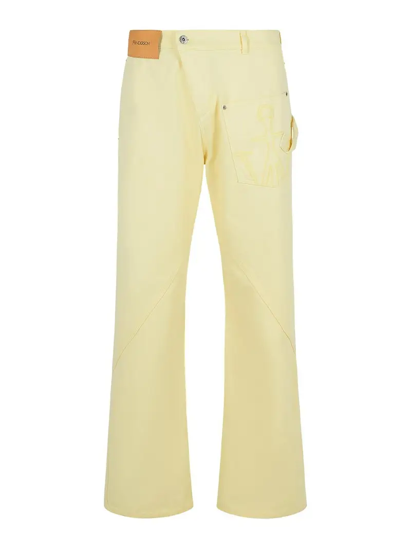 Pantaloni gialli Giallo