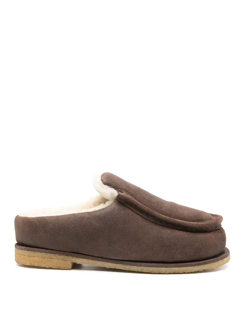 JW Anderson Pantofole Marrone 4162405