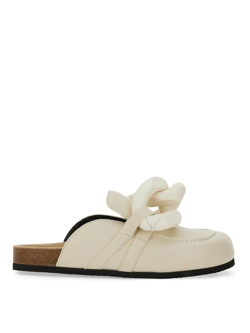 Sandali catena Bianco