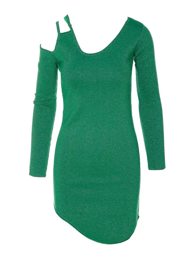 Vestito corto Verde