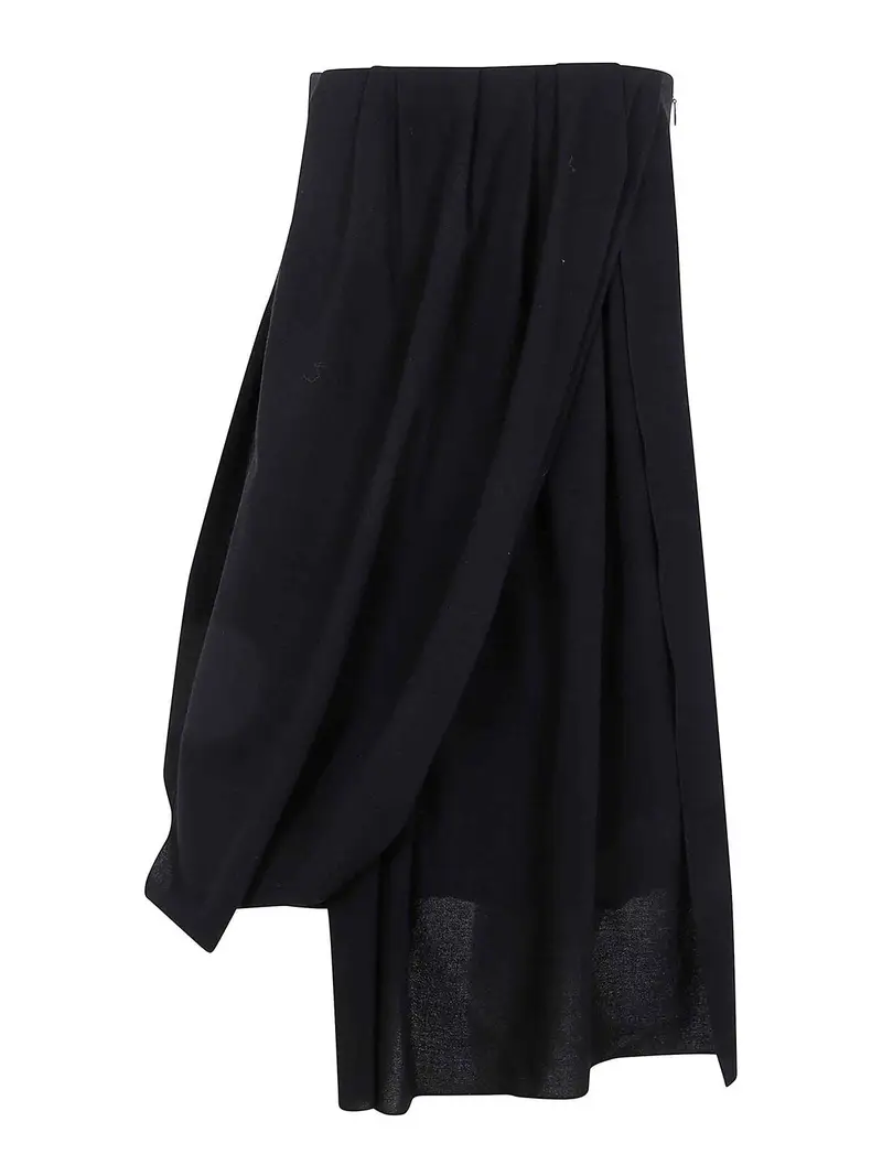 Vestito drappeggiato Nero