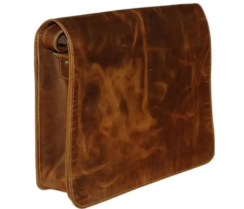 Jaald 13ff, Borsa Unisex-Adulto, Marrone, 10" Höhe 12, 5" Breite 3" Tiefe miniatura 3