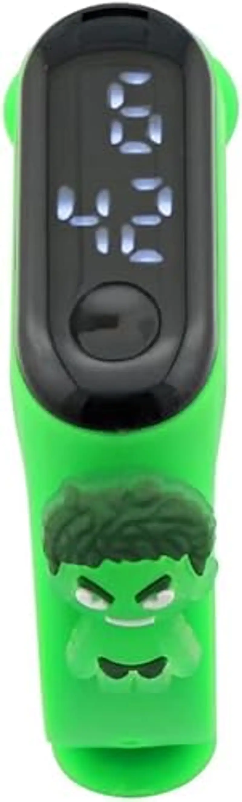 JABEDE - Orologio digitale con cinturino in silicone, design cartone animato, per bambini, per lo sport, ideale come regalo di compleanno, cinturino compatibile con My Band (HULK) miniatura 3