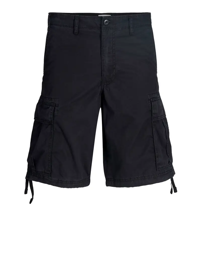 bermuda casual jack e jones da uomo - nero