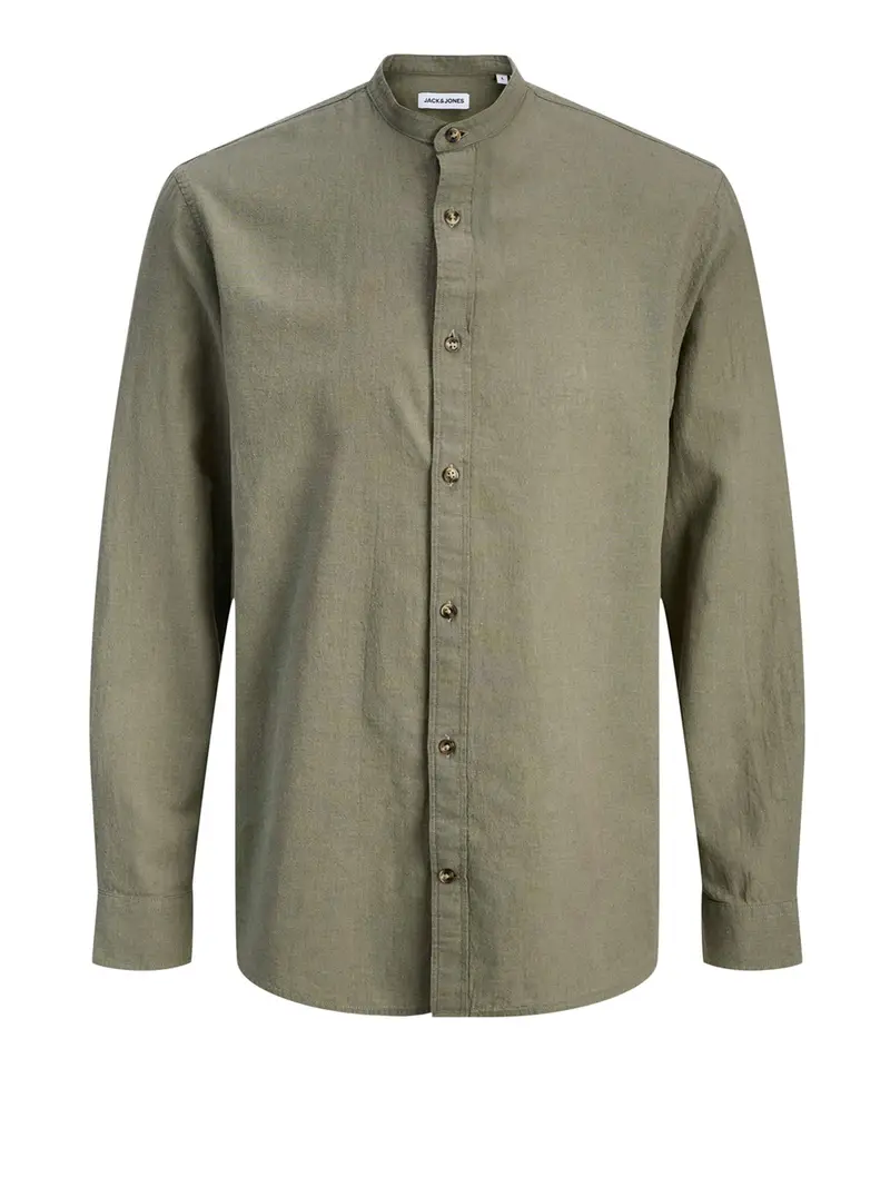 camicia casual jack e jones da uomo - verde