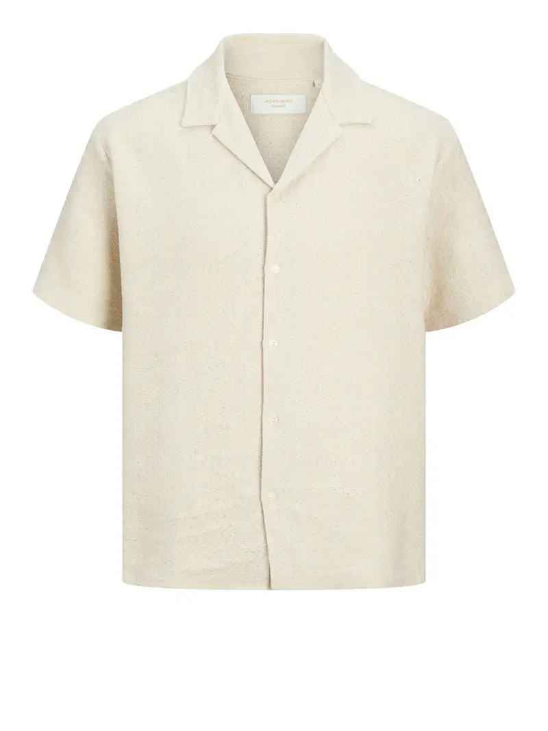 camicia casual jack e jones montauk da uomo - bianco