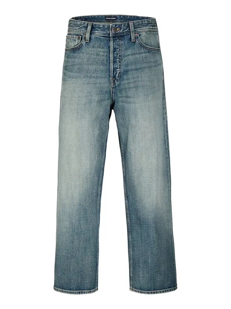 jeans baggy jack e jones alex jginal da uomo - denim