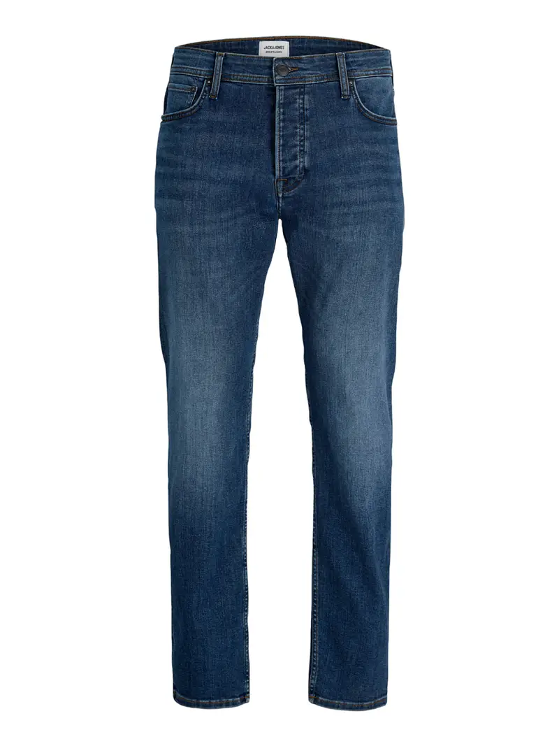jeans tapered jack e jones mike da uomo - denim