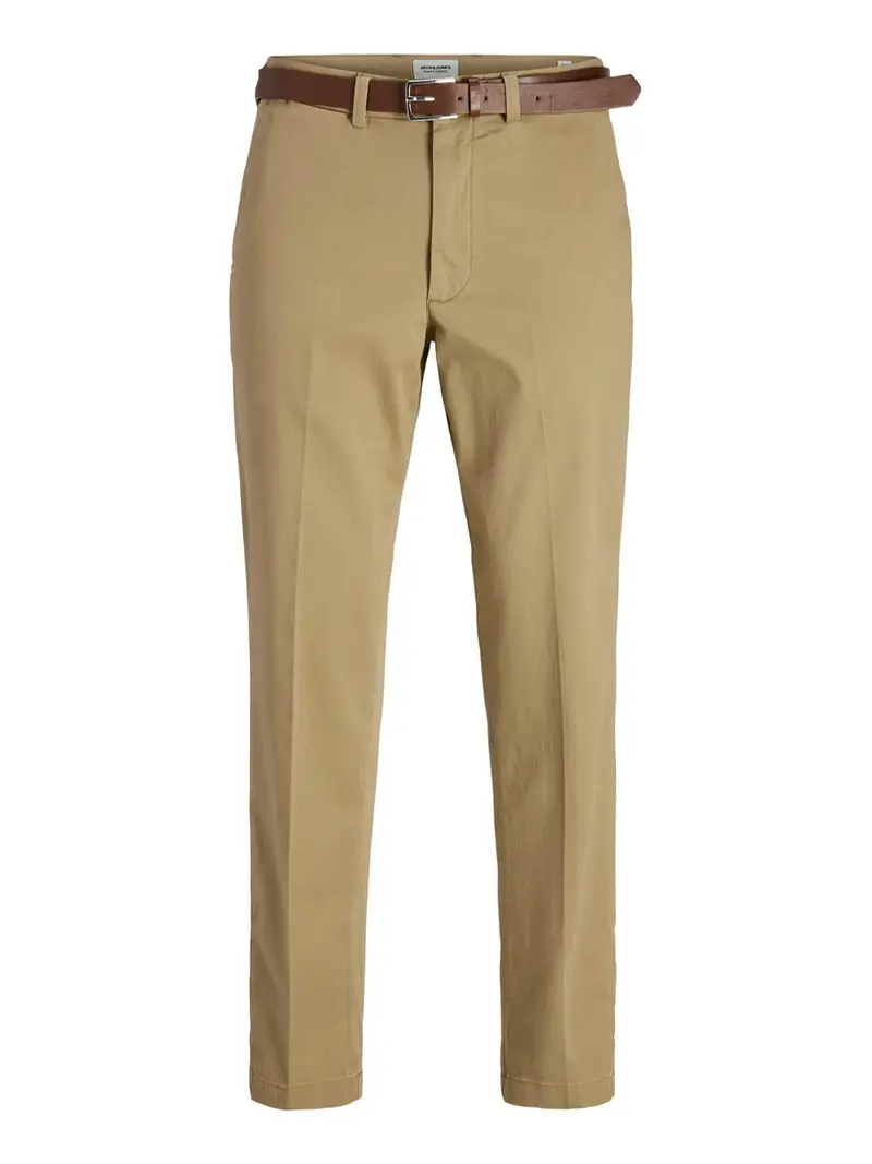 pantalone chino jack e jones tollie franco da uomo - marrone