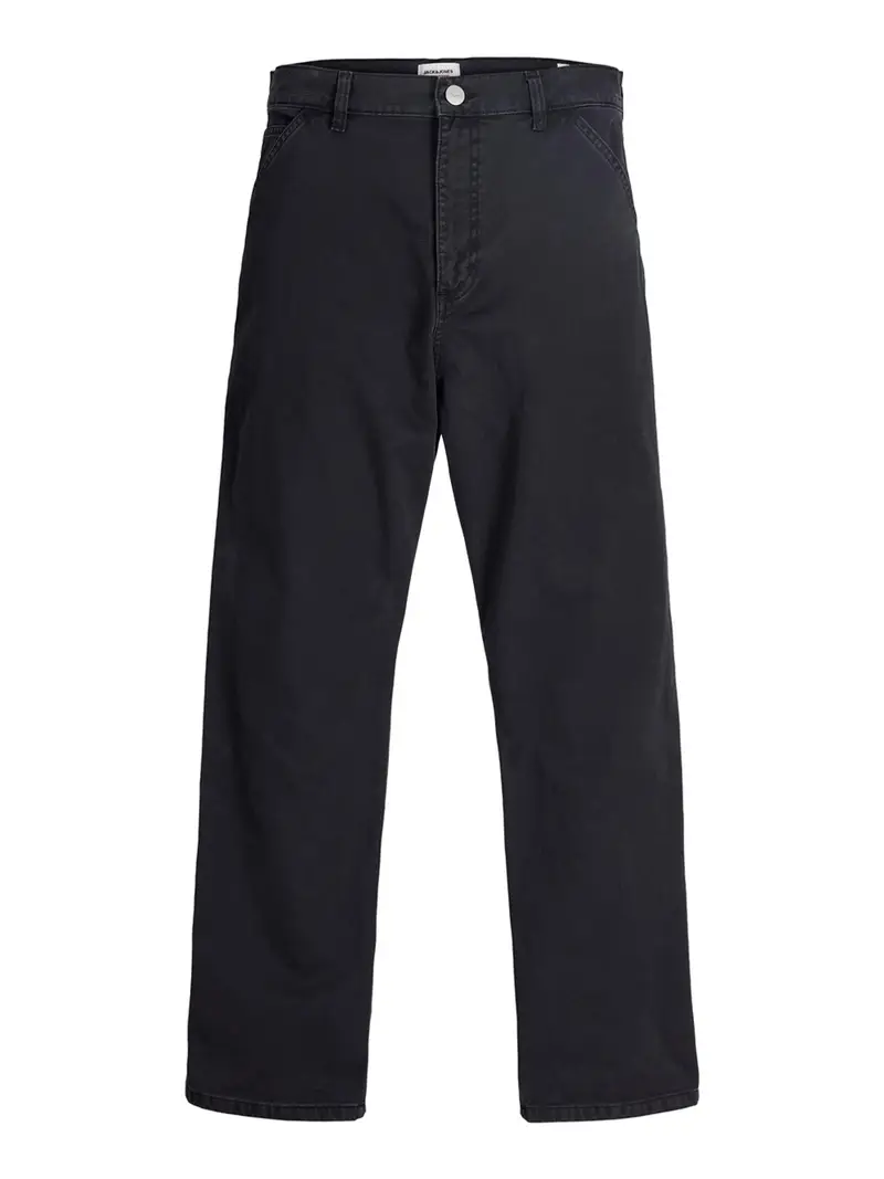 pantalone straight jack e jones alex da uomo - nero