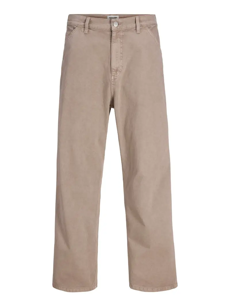 pantalone straight jack e jones alex raye da uomo - beige