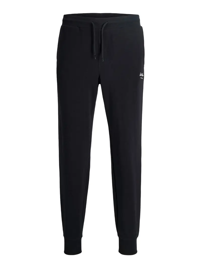 pantalone tuta jack e jones gordon da uomo - nero