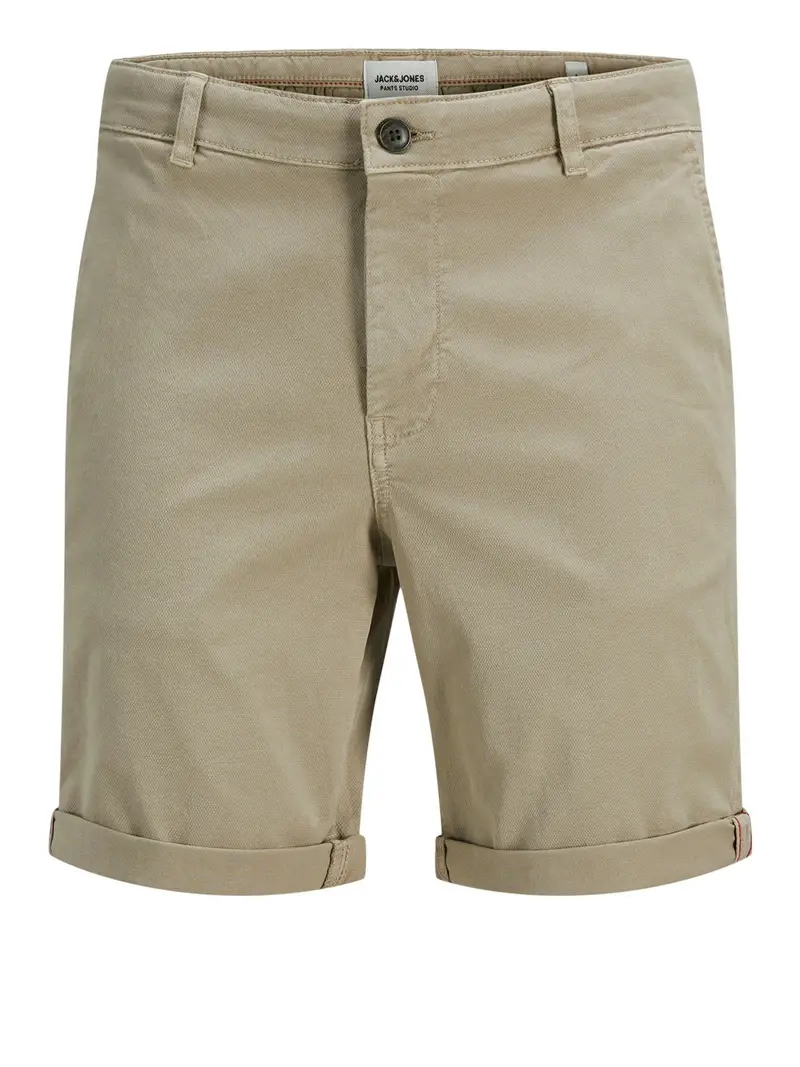 shorts jack e jones tmarco arthur chino da uomo - beige
