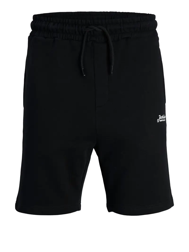 shorts sportivi jack e jones tgordon beau da uomo - nero