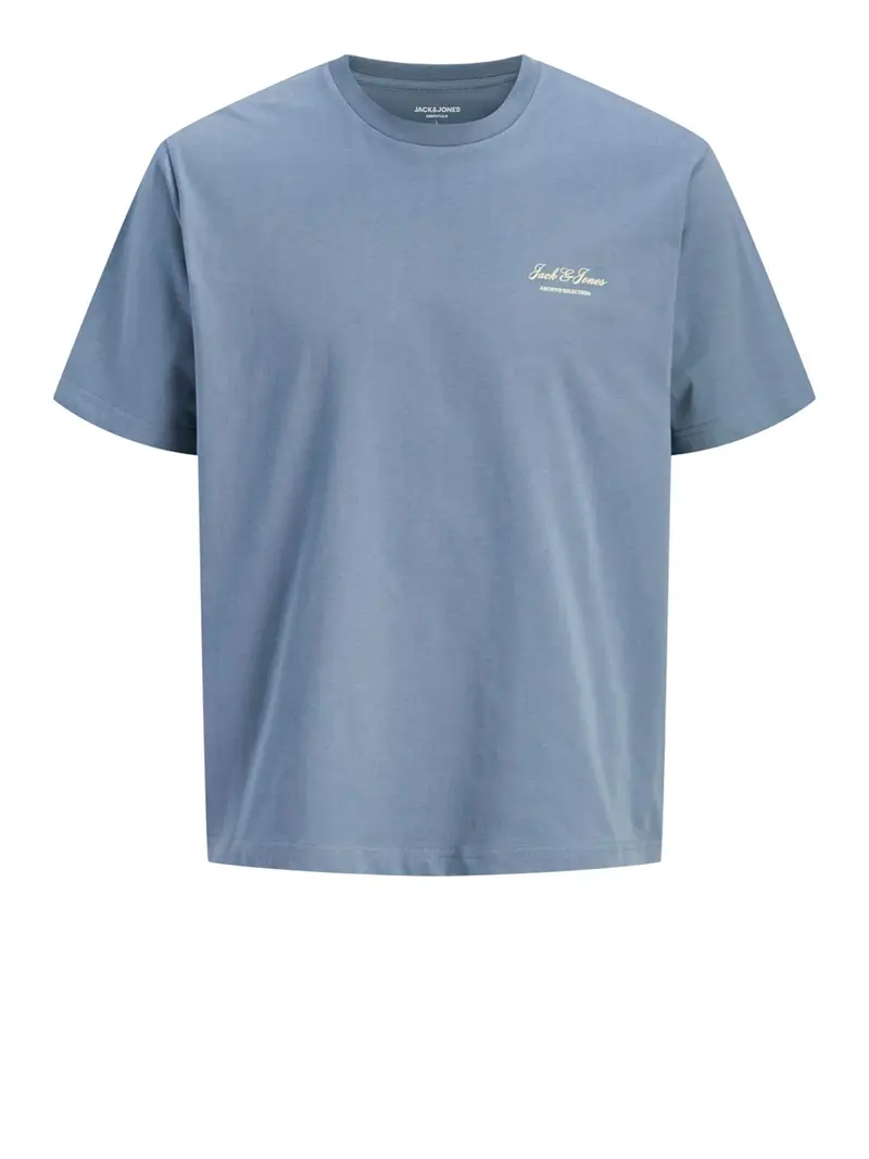 t-shirt jack e jones archive grap da uomo - blu