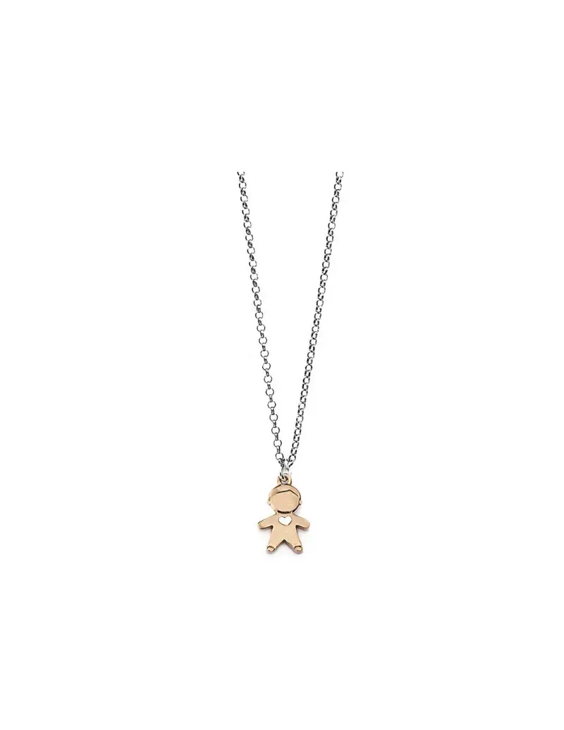 SALDI Collana JACK & CO. in argento e zirconi - JCN0848 Bimbo