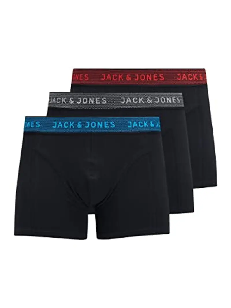 JACK & JONES Boxer Nero 2008230 miniatura 2