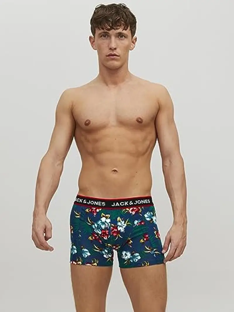 JACK & JONES Boxer Uomo Nero 1602096 miniatura 3