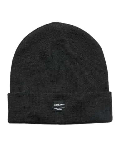 JACK & JONES Jacdna Beanie SN Jnr Donna, Nero, L