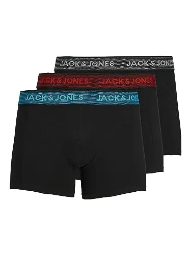 JACK & JONES Boxer Uomo Grigio 2686242