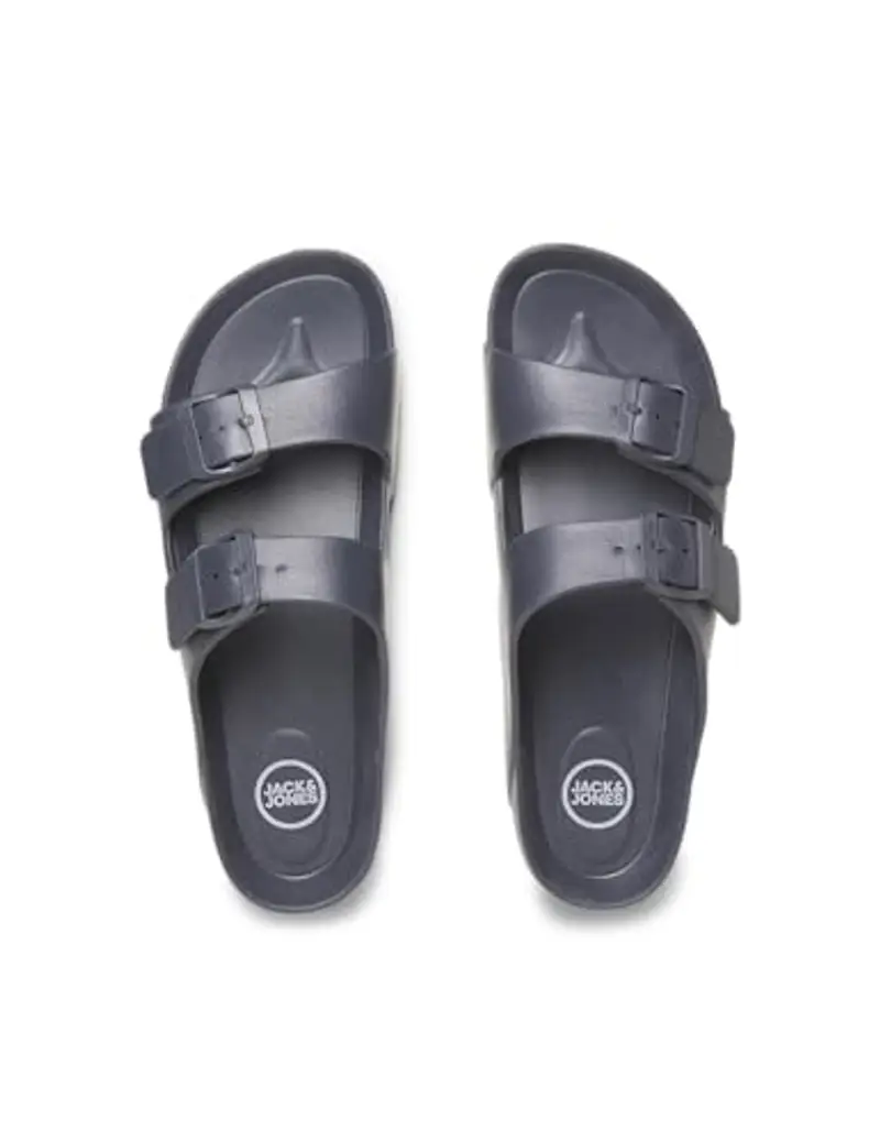 JACK & JONES Jfwcroxton Moulded Sandal Noos, Uomo, Antracite, 42 EU miniatura 2