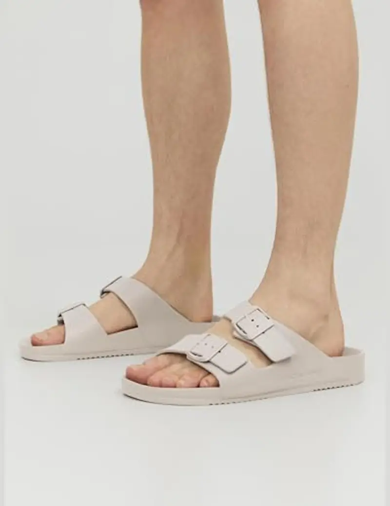 JACK & JONES Jfwcroxton Moulded Sandal Noos, Uomo, Plaza Tortora, 41 EU miniatura 2