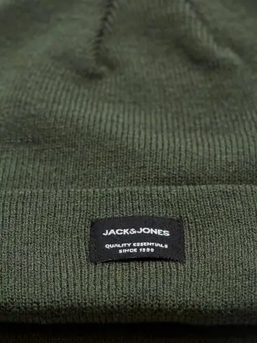 JACK & JONES Jjdna Beanie Noos, Cuffia Uomo, Verde (Forest Night), Taglia Unica miniatura 2