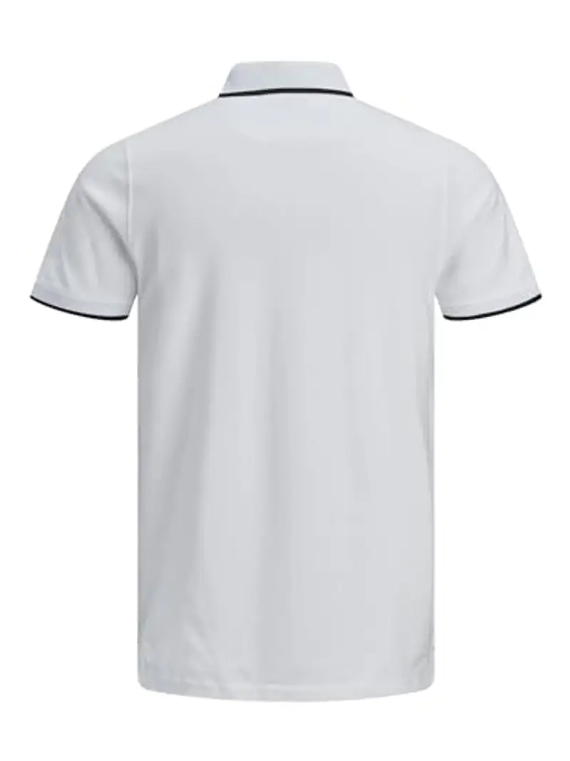 JACK & JONES Polo Uomo Bianco 2263629 miniatura 3