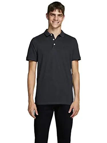 JACK & JONES Polo Uomo Grigio 3134506