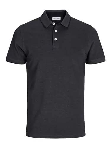 JACK & JONES Polo Uomo Grigio 3134506 miniatura 2