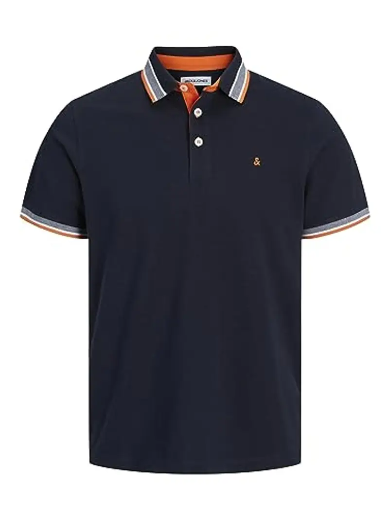 JACK & JONES Polo Uomo Grigio 961967 miniatura 2