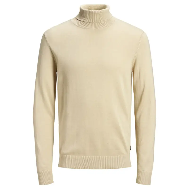 Maglia Uomo Jack & Jones Collo Alto Beige - Autunno/Inverno - beige / XS