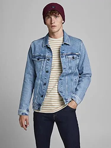 JACK & JONES NOS Jacdna Beanie Noos, Cuffia Uomo, Rosso (Port Royale Port Royale), Taglia Unica miniatura 3