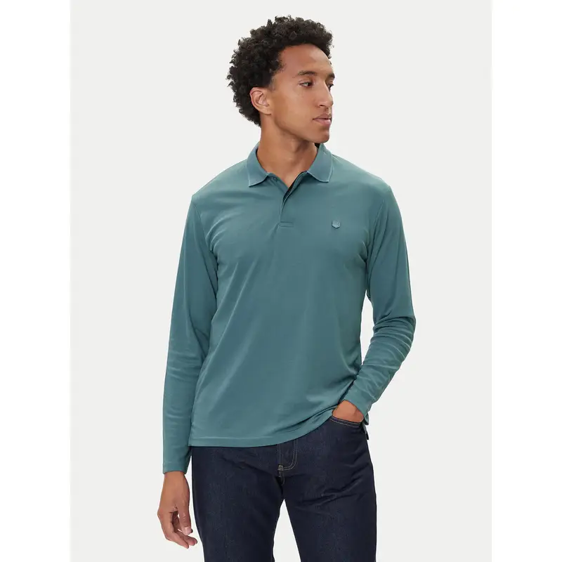 Polo Crodney 12259645 Blu Regular Fit