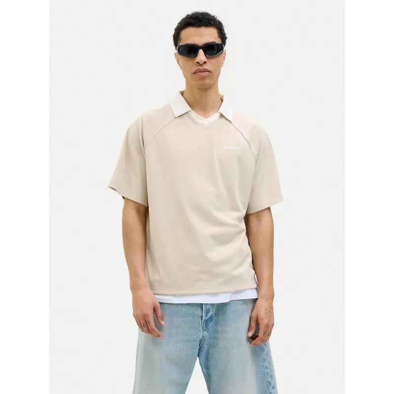 JACK & JONES Polo Beige 3226555