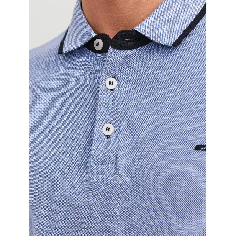 Polo Paulos 12136668 Blu Slim Fit