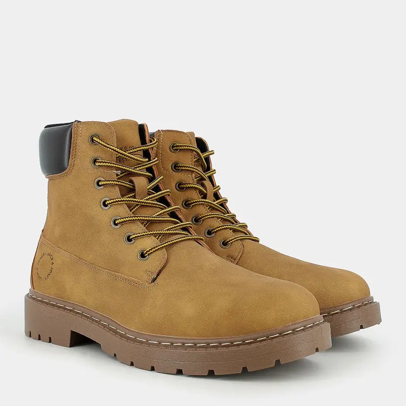 JACK & JONES Scarponcini Uomo Giallo 4214785 miniatura 2