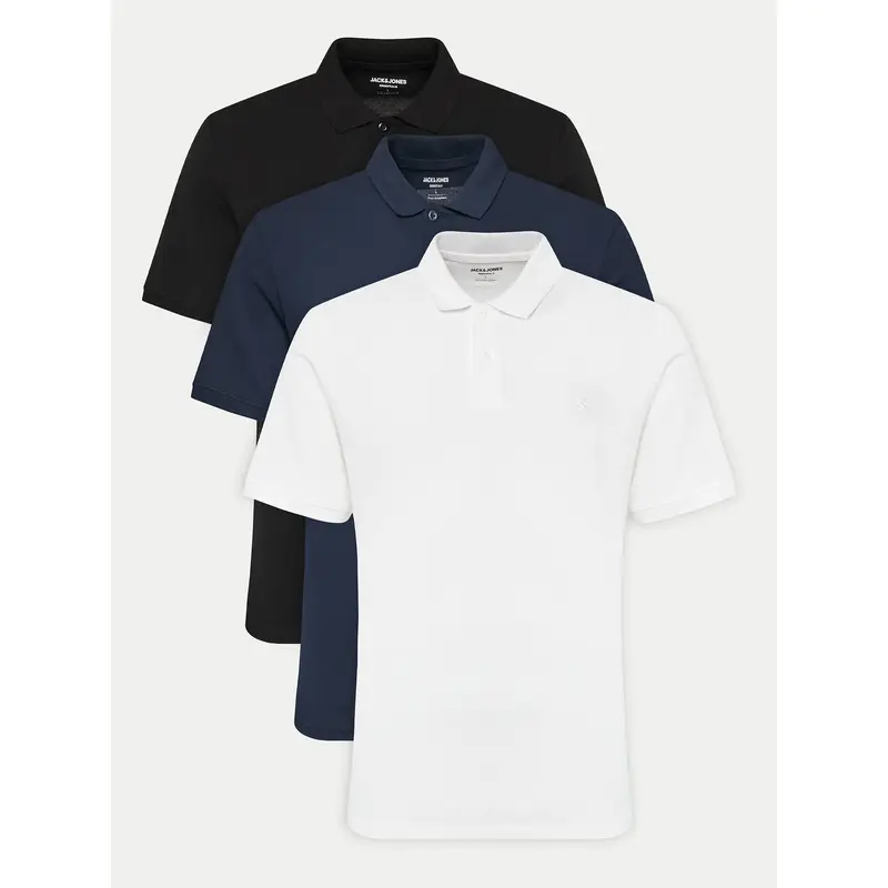 Set di 3 magliette polo Basic 12277753 Multicolore Slim Fit