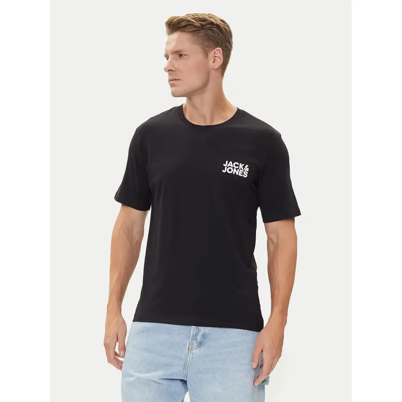 Set di 3 T-shirt Corp Logo 12191762 Nero Slim Fit