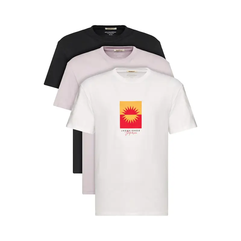 Set di 3 T-shirt Marbella 12263098 Multicolore Relaxed Fit