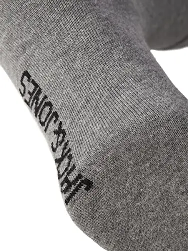 JACK & JONES Sock 5 Pack Noos Calzini, Light Grey Melange/Detail: LGM-LGM-LGM miniatura 3