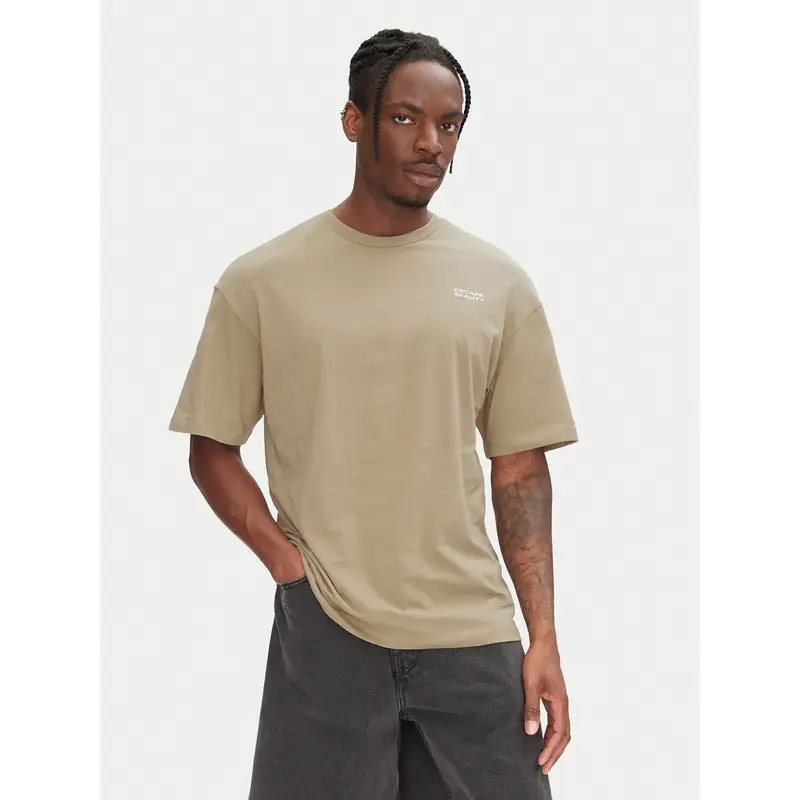 JACK & JONES T-shirt Beige 3214607