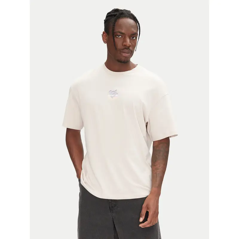 JACK & JONES T-shirt Beige 3214609